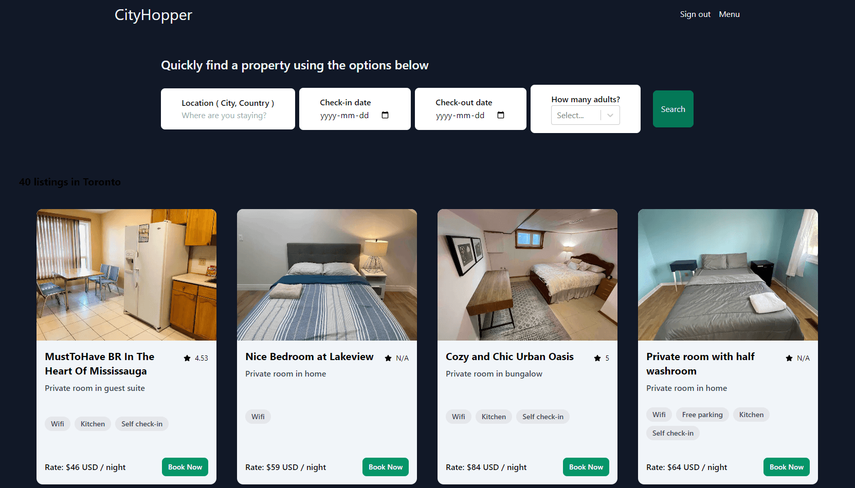 landing page image